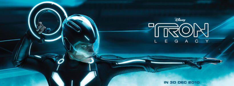 Poster art for "Tron: Legacy."